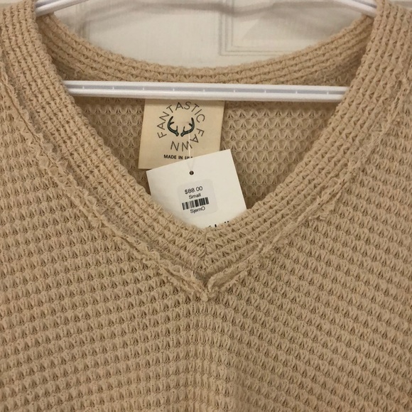 Sweet Jolie Oversized Waffle Top - Picture 2 of 2